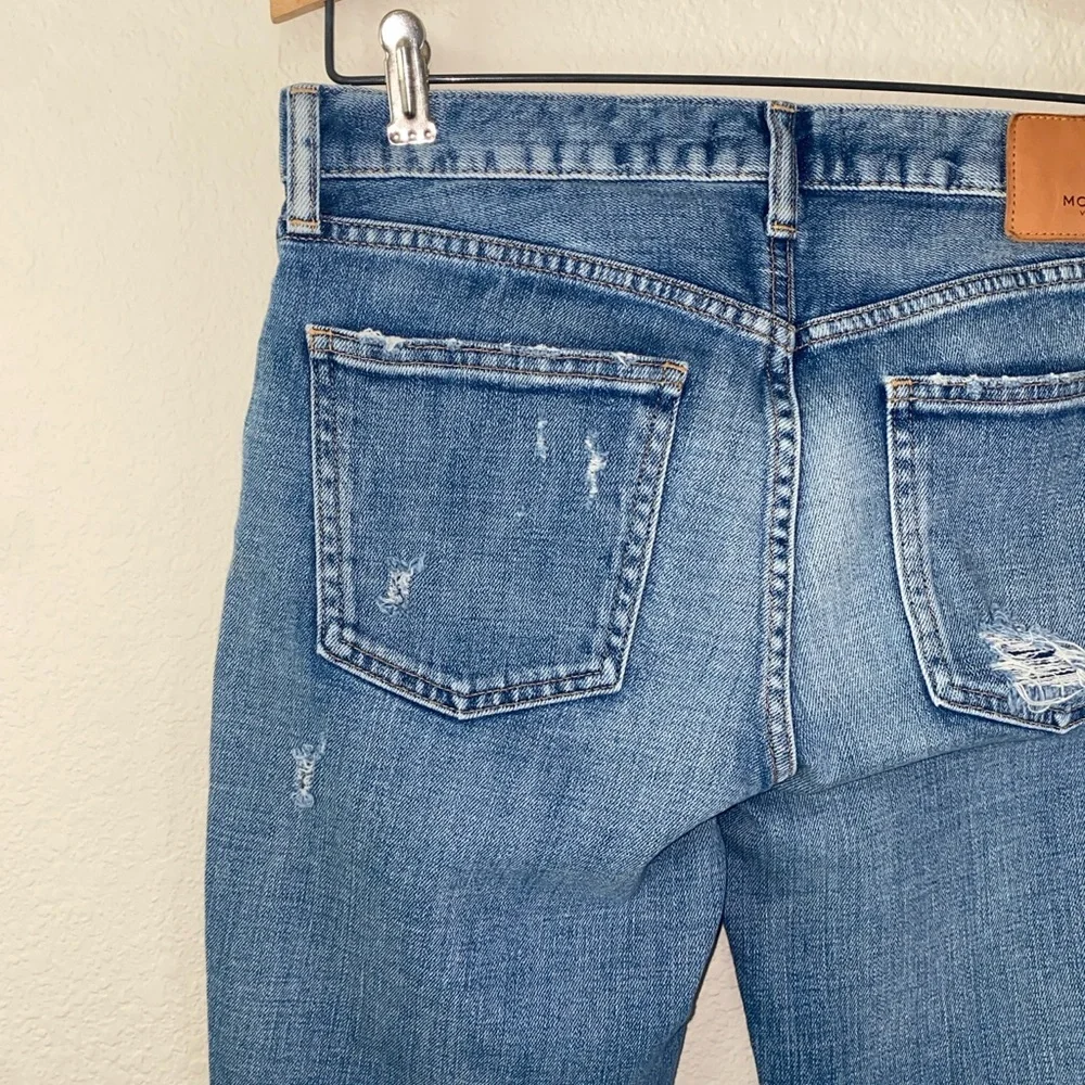 🎈Moussy Vintage Glendele Light Wash Distressed Zipper Fly Skinny Jeans! - Picture 10 of 13